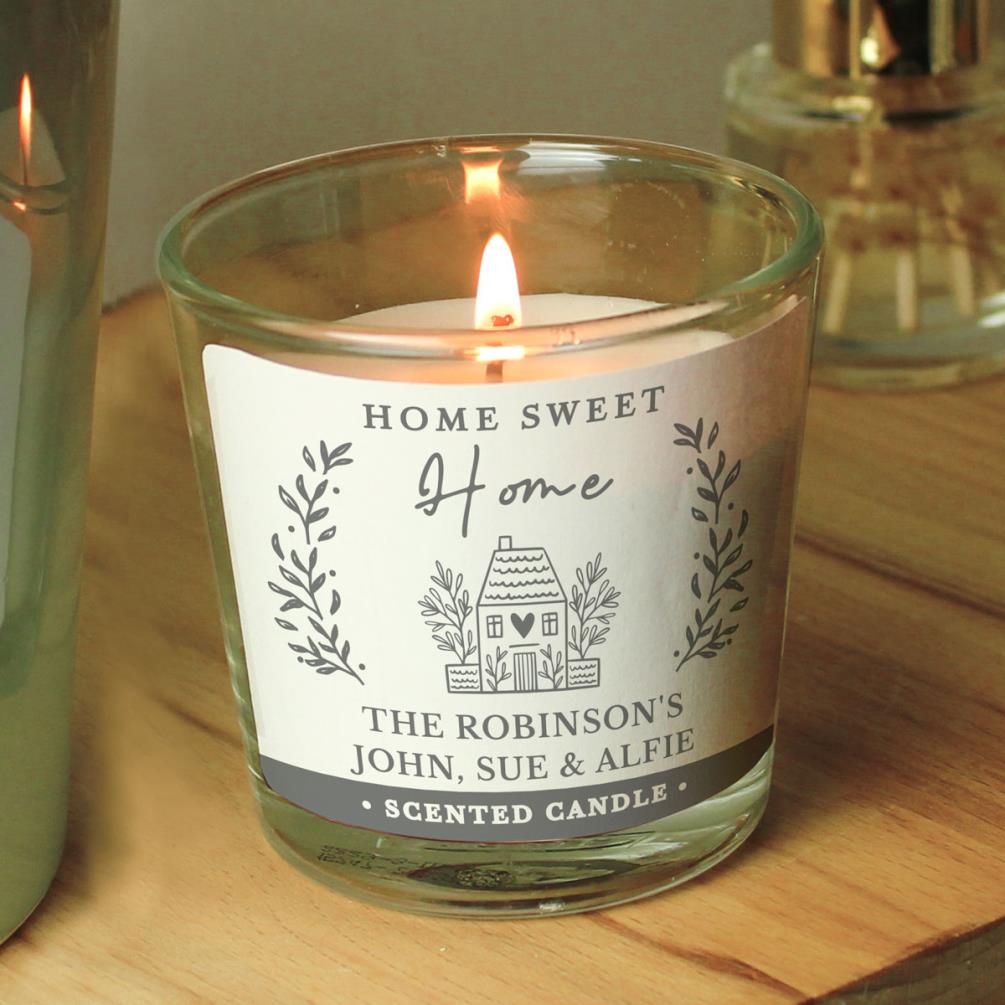 Personalised Home Scented Jar Candle Extra Image 2